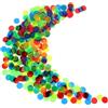 PartyKindom 500 Pezzi Patatine di plastica bingo marcatori di di conteggio Colore Casuale