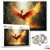 FeiPride Puzzle Animale Puzzle 3000 Pezzi Fenice, Adulti e Adolescente Divertente Giocattolo per Giocare, Impegnativi Impossibile Jigsaw con Poster e Borsa Chiusa per Decorazioni Casa Parete, Regalo Donna A-6