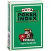 MODIANO Texas Poker 4 Mini Index verde - Carte da gioco Texas Poker 3005371