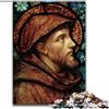 LYXIANY Puzzle di San Francesco d'Assisi per adulti e ragazzi, 1000 pezzi, per 14+ anni Allena il tuo cervello e le tue mani, regali di Natale (26x38cm)