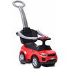 COIL Bobina Che Spinge Auto Che Spinge Auto per Bambini, Convertibile 2in1 (ROSSO)