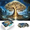 KGUHVFTK Puzzle da 2000 pezzi per adulti e adolescenti "Albero della vita luminoso~" ，Adatto a partire dai 14 anni per il gioco educativo sfida giocattolo Giochi per famiglie, regali di Natale e compleanno。