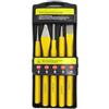 TopHomer Set di 5 punzoni e scalpelli con punta conica, scalpelli a freddo per la lavorazione dei metalli, assemblaggio meccanico (2/5/8/6/12 mm)