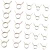 BUGUUYO 100 Pezzi fascette elastiche del tubo del radiatore fascetta stringitubo fascetta per tubi clip per tubo morsetto di riparazione