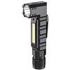Supfire - Torce elettriche, 5 modalità, faro, torce ricaricabili, torcia a 90 gradi, luce a pannocchia, luce a LED