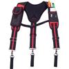 Generico Cintura Della Cintura Degli Utensili | Cintura Per Utensili Elettricisti Da 54 Cm | Cintura Per Utensili In Pelle Pesante | Supporto Regolabile Con Imbracatura Traspirante, Design In Tessuto Di Oxford