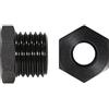 Zhjlut Adattatore Mandrino Della Paletta Del Tornio, Filettato 1 x 8TPI M33 X3,5 Mm M18-2,5 Mm Inserto Di Mandrino, Accessori For Utensili For La Lavorazione Del Legno In Legno. (Size : M33x3.5 to M18x2.5