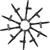 DhwhARtrt Vite tenditore regolatore catena 530537101 compatibile con motosega 268 272 281 288 61 162 266 181 625 630 670(20pcs)