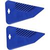 SylvaLexis Spatole per Stucco Auto 2 Pezzi, Tergivetro Pellicola Vinile, PP, 28.5x27cm (11.2x10.6in)