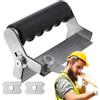 Generic Terrimer manuale di fascia, taglio in acciaio inossidabile,Macchina del trimmer con bordo impiallacciata - Strumento di lavorazione del legno multiuso per schede composite, legno non verniciato,