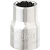 Crescent 3/8 Drive 12 Point Standard Metric Socket 9mm - CDS39N