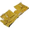 Generic Borsa da Cintura per Attrezzi Grembiule in Pelle Resistente Tasche Multiple per Falegname per la Lavorazione del Legno 18,9x7,9 Pollici