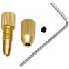 Kalttoy Mini trapano mandrino adattatore pinza 2,3 mm alberi motore elettrico 0,8 mm-1,5 mm trapano