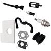 UYTGFO Misura for Stihl MS170 MS180 MS 170 180 017 018 Motosega ZAMA Sega a catena Carburatore di ricambio C1Q-S57 C1Q-S57A C1Q-S57B Carburatore(9pcs)