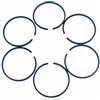 UYTGFO Adatto for EFCO 137 EF3600 3800 for OLEO-MAC 233 435BP 735S 735T 935DX 936 937 GS370 BC380T Decespugliatore Motosega Altro Motore 38mm Anello pistone(6 PCS)