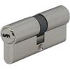 WOLFPACK Cilindro di sicurezza 35x35 mm/13,5 camma corta nichelato con 5 chiavi