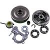 UYTGFO Adatto for motosega Stihl MS260 MS270 MS280 MS261 MS271 MS291 11411602902 A 1121 007 1043 Kit pignone for pompa dell'olio del tamburo della frizione