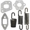 GTWSQQ Set di montaggio a molla tampone carburatore Carb for Partner 350 351 352 370 390 Parte di ricambio for utensile di ricambio for motosega