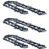 SxRakiO Catena for motosega da 8, passo LP 3/8, calibro 0,043, 34 maglie di trasmissione, adatta for SWJ802E, SWJ806E, SWJ800E, SWJ801E, NPP2018, CCS818
