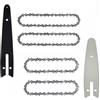 ZHLWei Confezione da 12 catene da 4/6, accessori for mini motoseghe Home 4/6 (guida/catena) Catene di ricambio for seghe da potatura a batteria, utensili da taglio