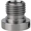 Opatiny Adattatore mandrino mandrino per tornio legno, vite di montaggio con opzioni di filettatura interna ed esterna da 18 mm, 25 mm, 33 mm (33 mm a 25 mm)