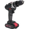 Garosa Trapano a Cordone Elettrico 25 Ingranaggi Torsione 350W 1450 Giri/Min 5400 Bpm 21V LED LED Luce Robusta Cassetta per Utensili Robusti per Mobili (Spina europea)