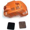 DORFEY Adatto for S-ti-hl SP85 SP85K KM85 KM85R FC75 HT70 Trimmer Decespugliatore Parti Copertura Cilindro Motore Filtro Aria Sostituzione