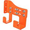 PawwJoy Holder Appendisega da Parete Struttura Ferrosa Gancio Regolabile per Motoseghe Attrezzi Ripostiglio Garage Officina Magazzino- Orangina