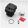 DORFEY Pistone cilindro da 44 mm adatto for Dolmar 111 115 PS-52 for Makits DCS520 DCS 520 DCS5200I DCS-5200 DCS-520 Parti for motosega a gas 027 132 020