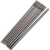 Saipe 8pcs 200mm/7.9 Lungo Torx Testa Cacciavite Bit Set Magnetico Antimanomissione Sicurezza Torx Bit Set 1/4 Hex Shank Star Screw Driver Punte T8-T40