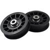 PUYEN Puleggia tenditrice piatta da 2 pezzi 110-6775 280-469 AM103379 compatibile con tosaerba T//o//r//o Z4200 Z4202 Z4220 Z4235 Z5000 Z5020