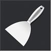 OTBEHUWJ Raschietto for pareti Coltelli for nastratura in acciaio inossidabile Acciaio rigido for cartongesso in metallo Raschietti for pareti rigide for stucco for cartongesso, mastice, decalcomanie, carta da