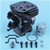 DORFEY Kit guarnizione collettore di aspirazione pistone cilindro da 42 mm adatto for H-u-s-q-v-a-r-n-a 445 450 for parti di ricambio for motosega Rancher 445e 450e II