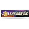 Rico Industries Cartello stradale in plastica NBA Los Angeles Lakers 40,6 cm