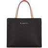bugatti Ella Mini Tote Bag - Borsa da donna in finta pelle di alta qualità in nero