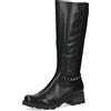 CAPRICE 9-25612-41, Stivali a metà polpaccio Donna, Nero (Black Comb), 37.5 EU
