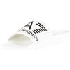 EA7 Ciabatta XCP001 XCC22 00001 Shoes Beachwear Col Bianco Nero Bianco Nero Acqua/46