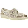 Calzaturificio EMANUELA EMANUELA 667 Beige Cecile Scarpa Sandalo Donna Doppio Strappo Lavabili in Lavatrice A 30 Gradi Beige 41