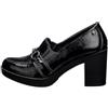 Enval Soft D.Valerie ENVAL, Mocassino Donna, Nero, 37 EU