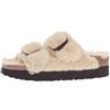 Papillio Arizona Big Buckle Fur Platform Slim Sandale 2021 Eggshell, 40