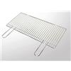 MILLE GRIGLIA PER BARBECUE IN ACCIAIO CROMATO CON MANICI cm 67X40
