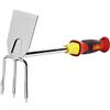 WOLF Garten Wolf-Garten 3022000 LN-2K Zappetta Doppia, Rosso/Argento