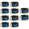 Daaxing Bobina di filo e copertura per decespugliatore Ryobi RAC124 18 Volt + Razor OLT/RLT 1830 1831, ricambio per bobine di filo (10 pezzi)