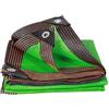 Geovne Panno Ombreggiante per Esterni,8 Pin,Rete Ombreggiante Verde Antistrappo,Rotolo Telone Oscurante Antivento,Rete Telo Ombra,per Frutta,Fiori,Colture e Serre,con Occhielli (4x4m)