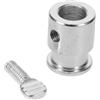 RORPOIR Accessorio per Barbecue 20mm per Fermo Esterno in Ferro Cromato Argento Design Creativo e Produzione di Precisione