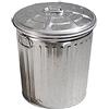 Linea Garden Friend Bidone 35 Litri Zincato
