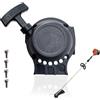 deawater A051000941 A051000940 Aftermarket Recoil Pull Starter con vite per Echo SRM-265, SRM-266, PE-265, PE-265S, HCA-265, PAS-265, PPT-265H, trimmer