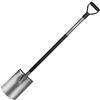 Fiskars Vanga quadra per terreni morbidi e poco sassosi, Lunghezza: 125 cm, Acciaio al boro di alta qualità, Grigio/Nero, Ergonomic, 1001411