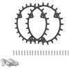Chuancheng Ruota per tosaerba HUSQVANA Automower 330 420 430X 435X 440 450X 435X AWD 550 rasaerba robotico 252 mm miglioramento della trazione, 2 punte con 21 chiodi