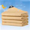 kufu01 Rete Telo Ombra Beige,Rete Ombreggiante con Isolamento Termico,Rete Parasole con Tasso di Ombreggiatura del 90% per Giardino,Piante,Auto,Tetto,Cortile,Piscina,con Occhielli (1x4m/3.3x13ft)